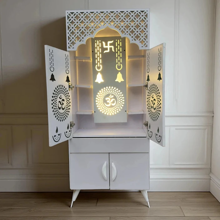 Pooja Mandir with Doors